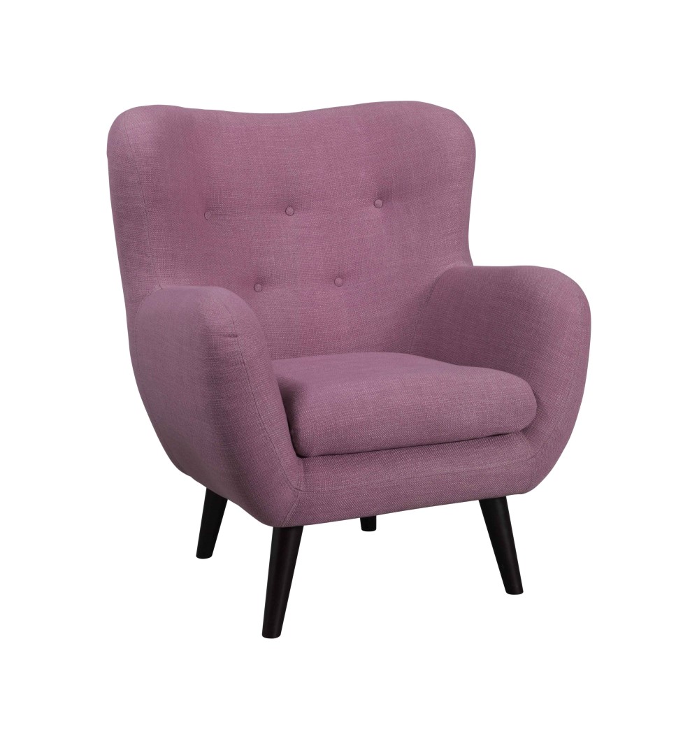 Convergeren olie Kijker Retro fauteuil OTIS - Soul Orange paars | DEBA Meubelen