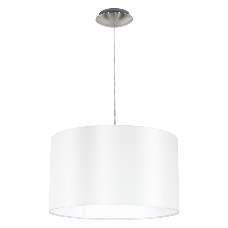 Hanglamp rond 38 cm, wit Wit