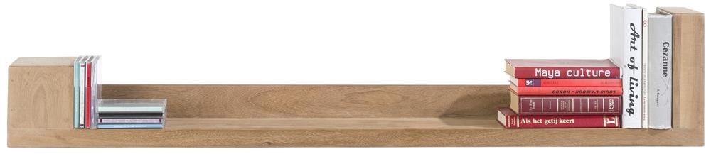 Wandplank 'Garda' kleur Kikar hout DEBA Meubelen