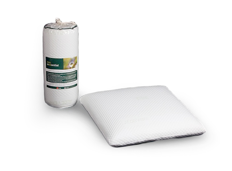 Hoofdkussen perfo BIOGREEN - wit Wit