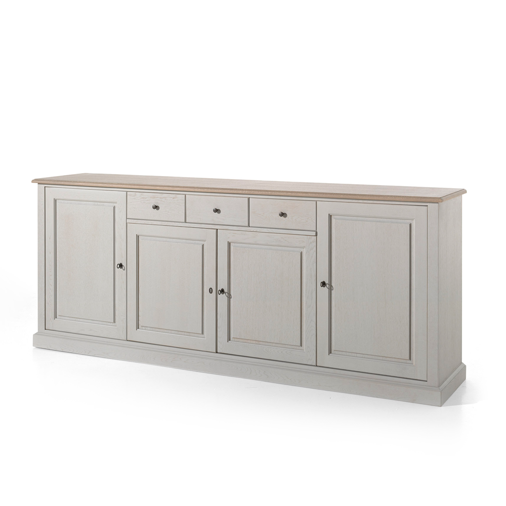 Kast dressoir TOSCANE - Yvory Wit