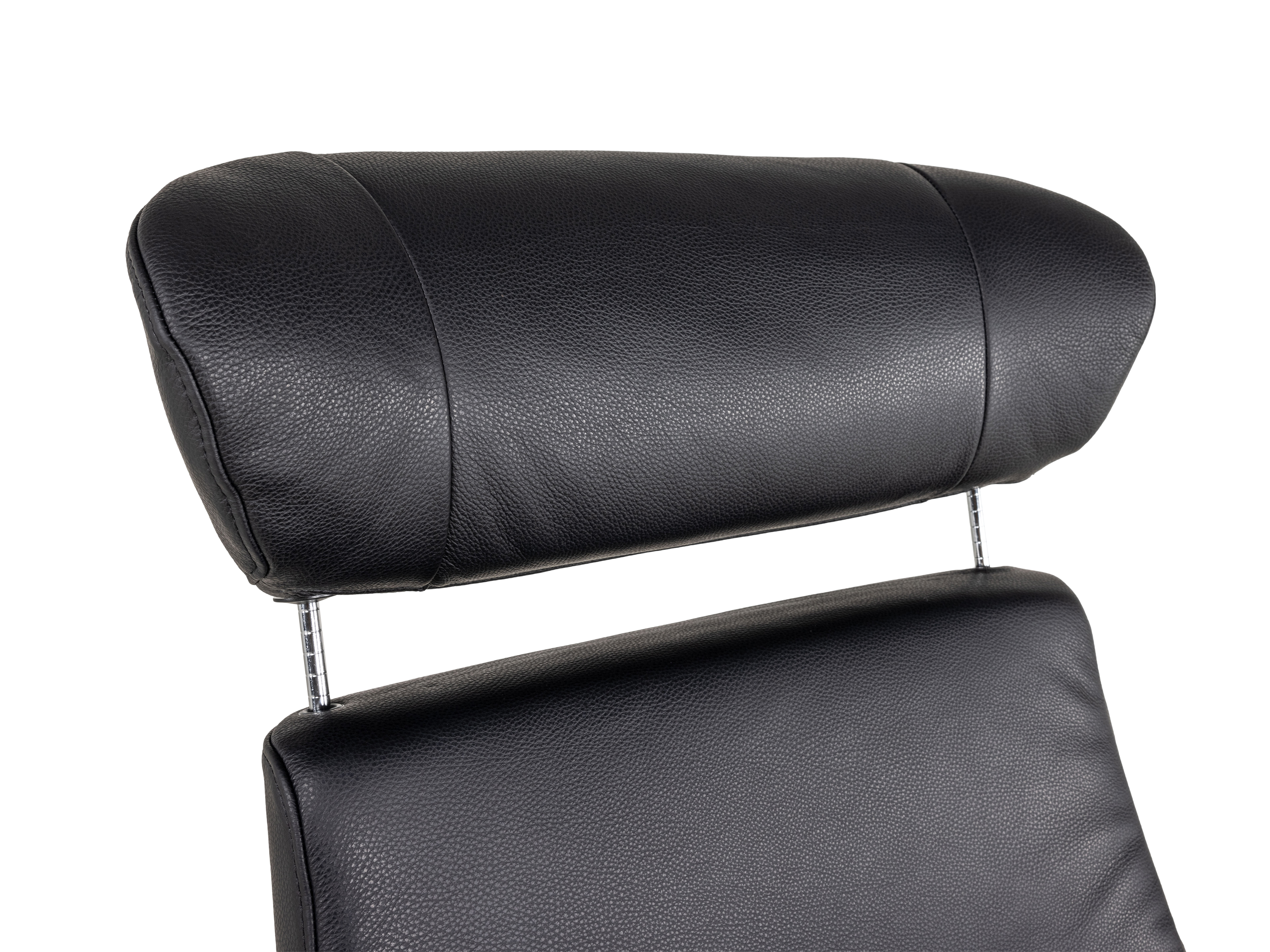 Confrom Button Conform Timeout relaxfauteuil met voetbank walnoot zwart