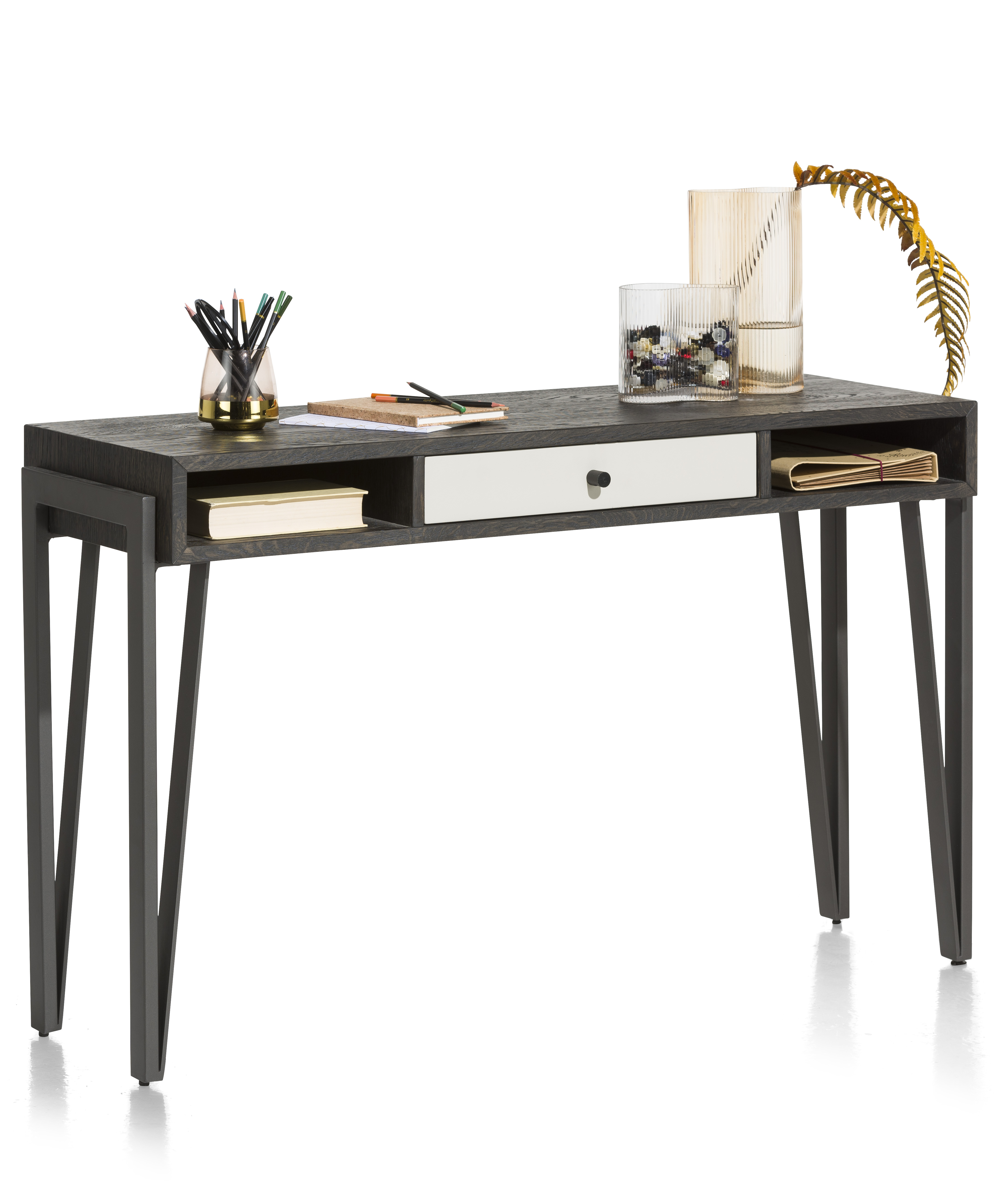 Wandtafel MONTPELLIER - Carbon Zwart