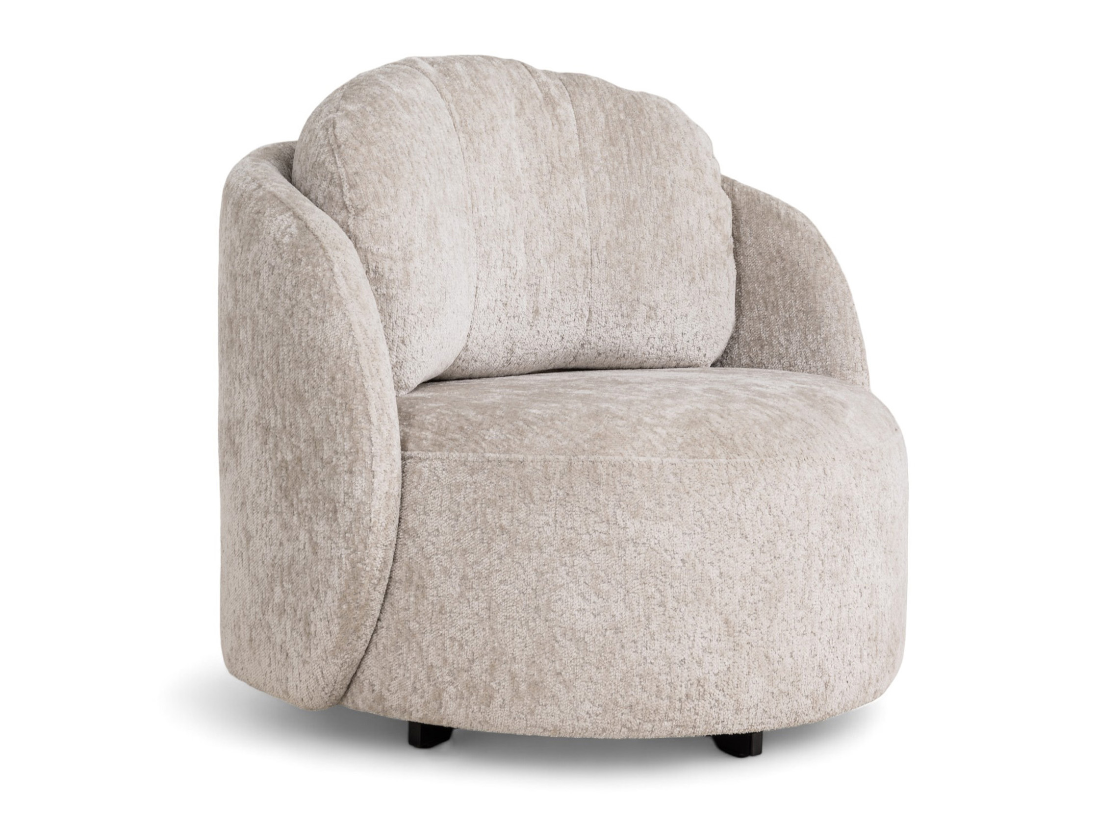 Draaifauteuil MURCIAL - Champagne Wit