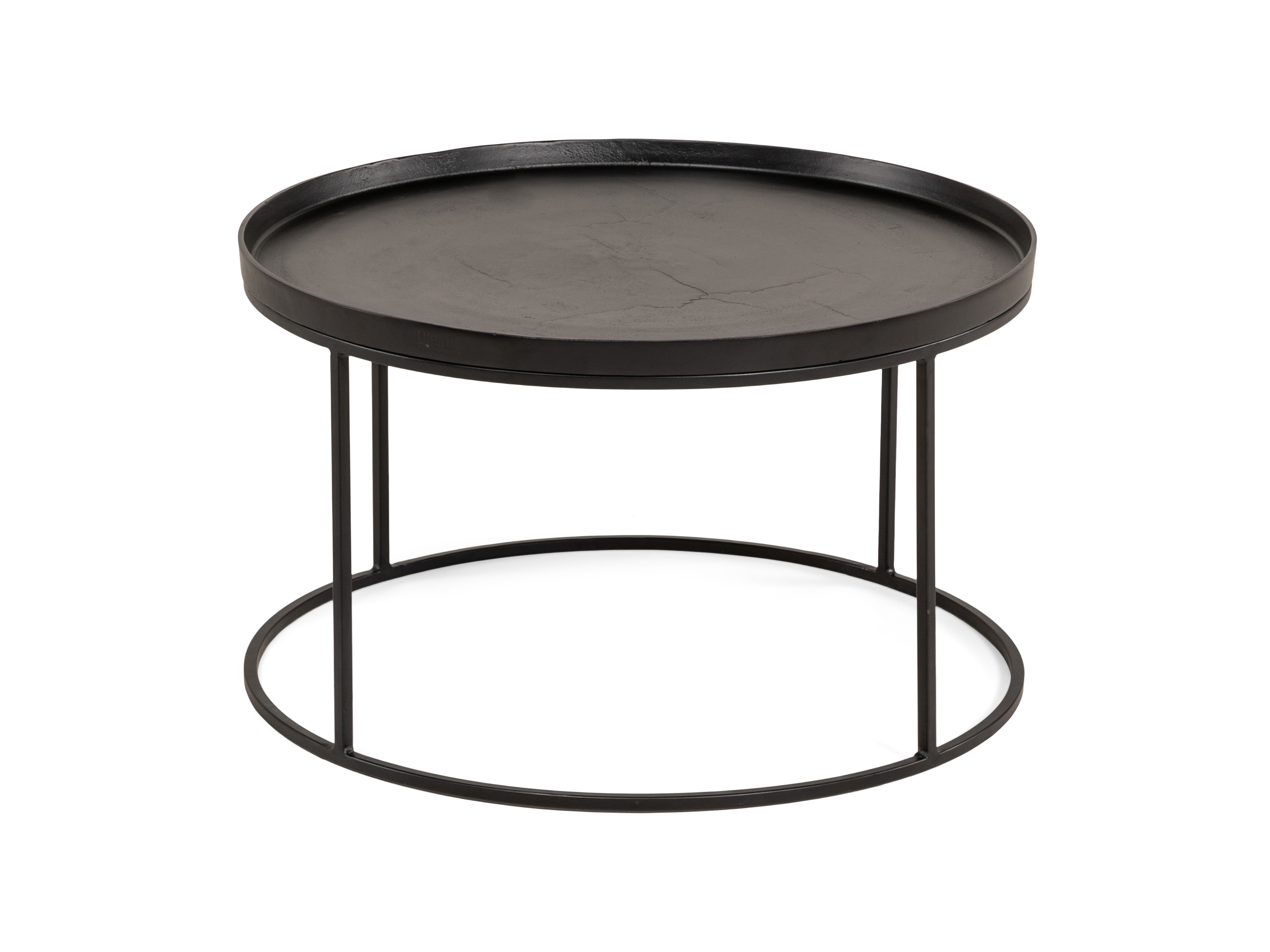 Bijzettafel NORTHLAND - Zwart Zwart
