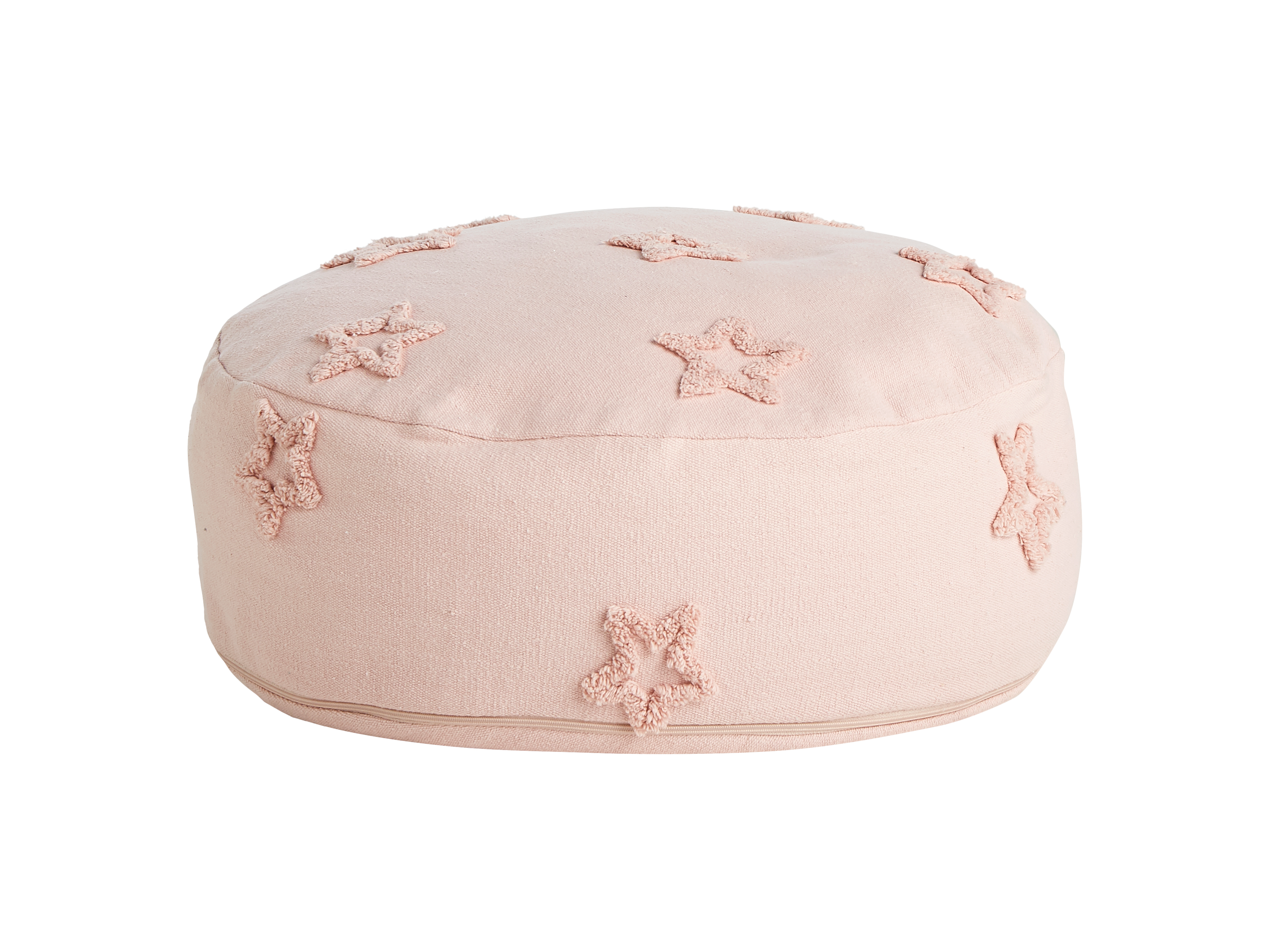 Poef PRINCESS stars - Roze Roze