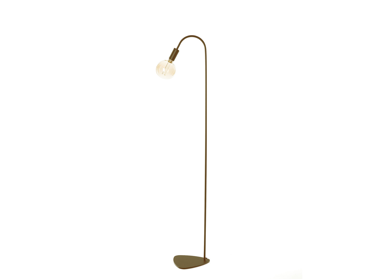 Vloerlamp PLEC - Brons Brons