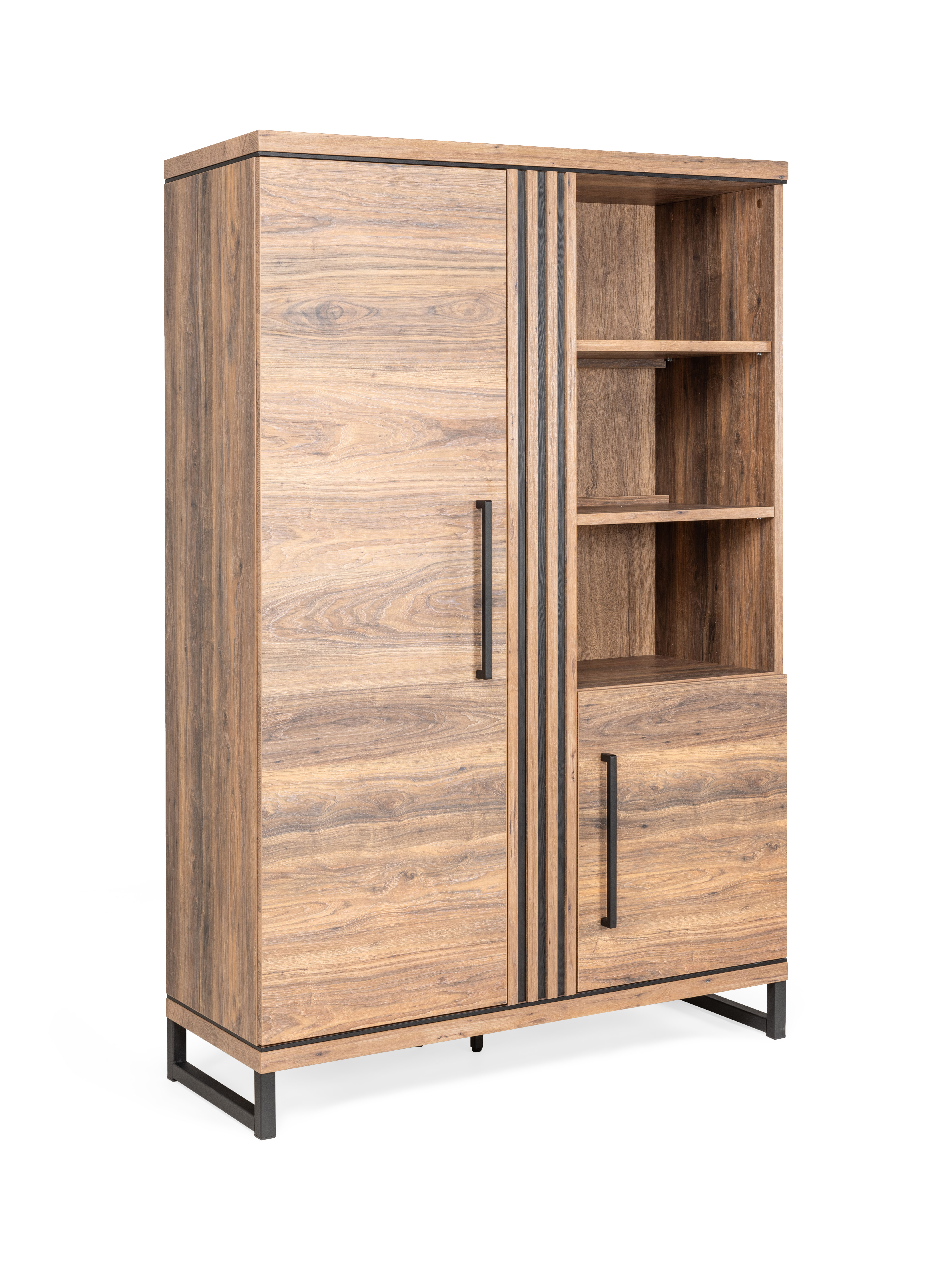 Wandkast GIANLUCCA - Sheesham Hout