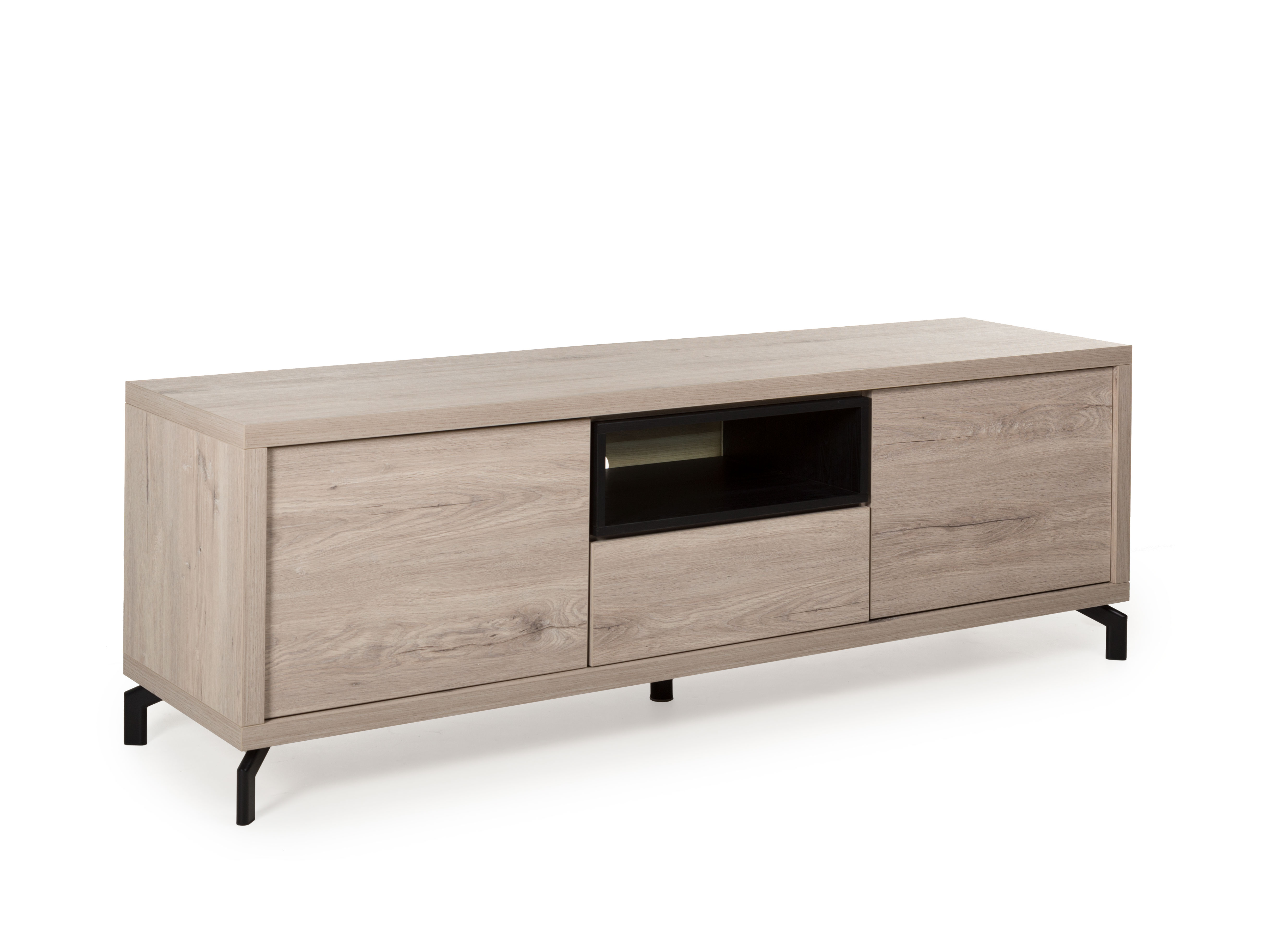 Toonzaalmodel: tv-dressoir KWADRO Hout