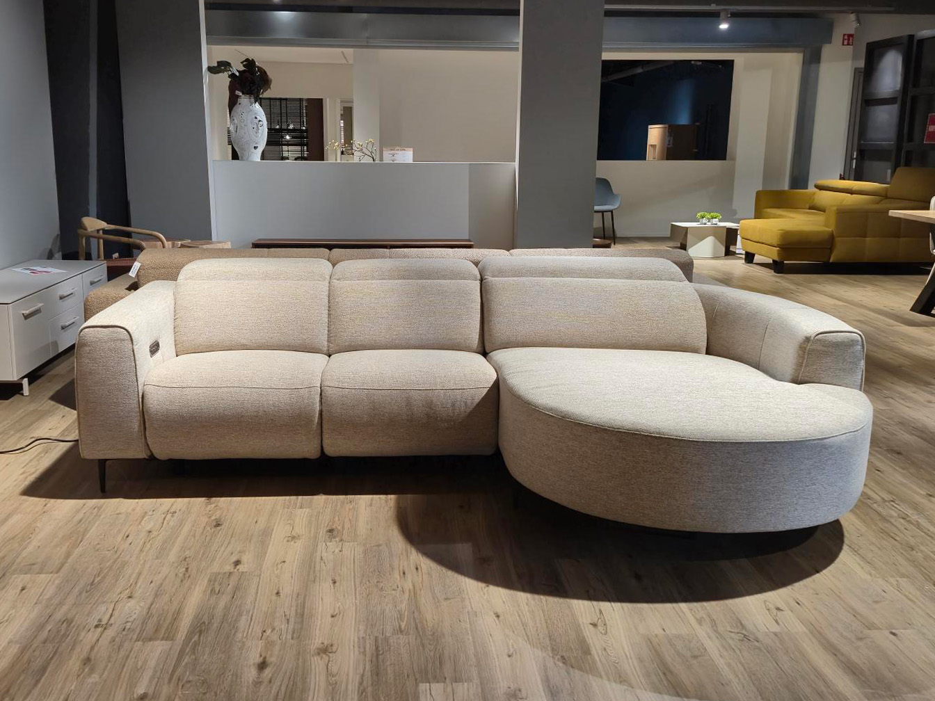 Modulax Maxime hoekzetel beige