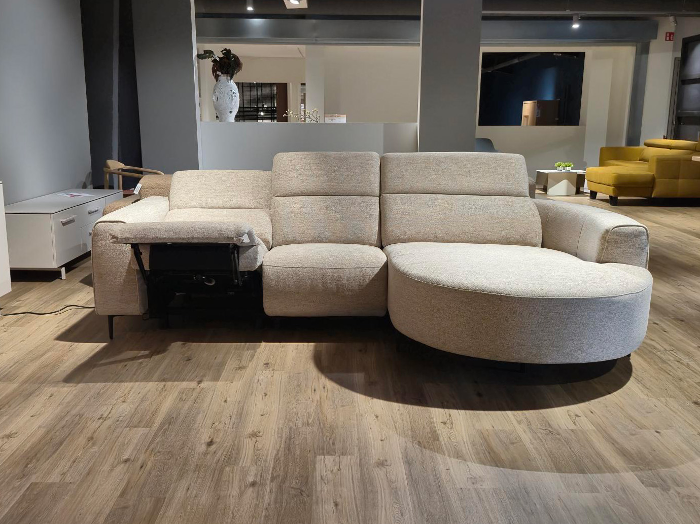 Modulax Maxime hoekzetel beige
