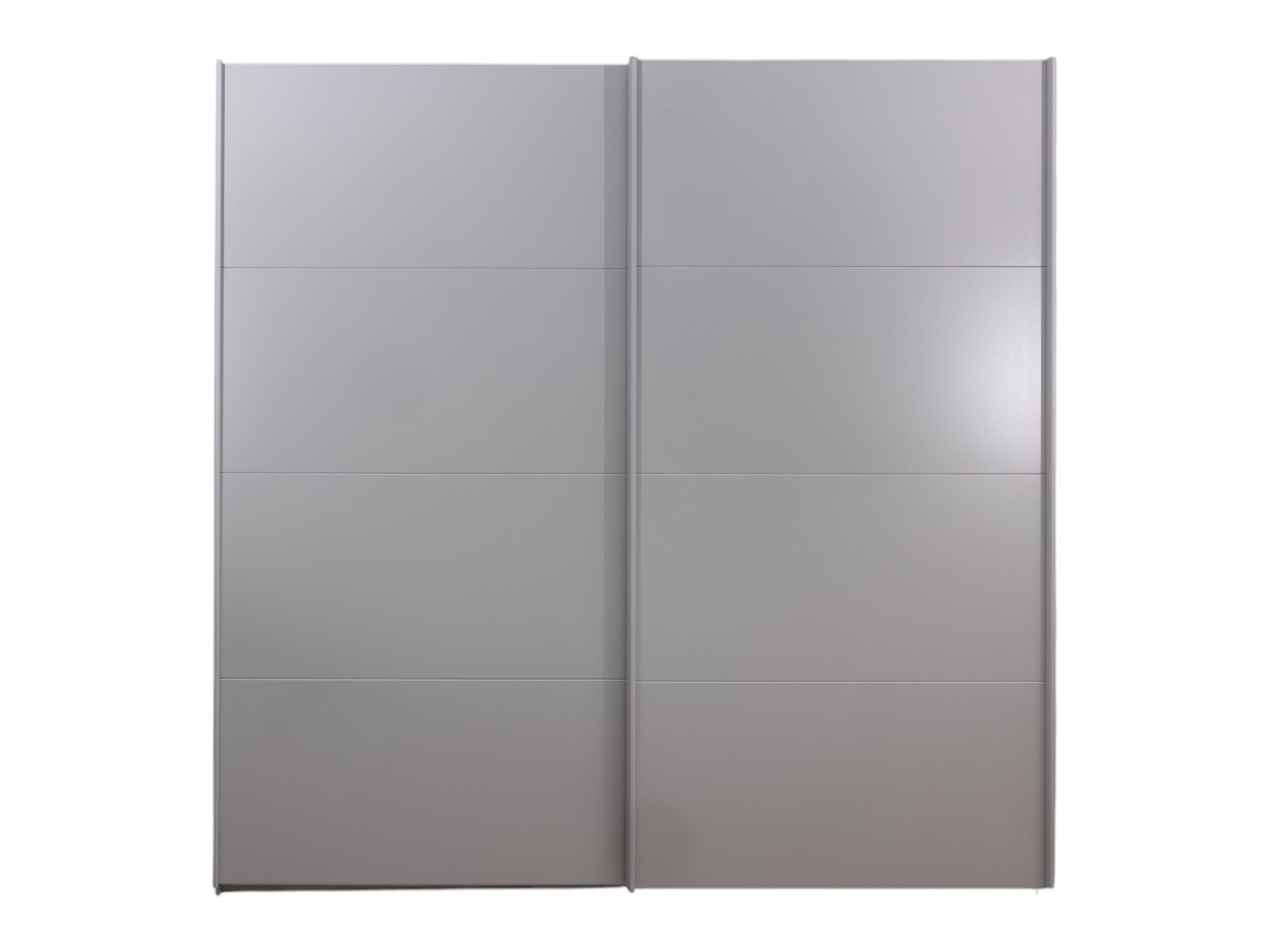 Zweefdeurkast QUADRA - Silk Grey Lichtgrijs