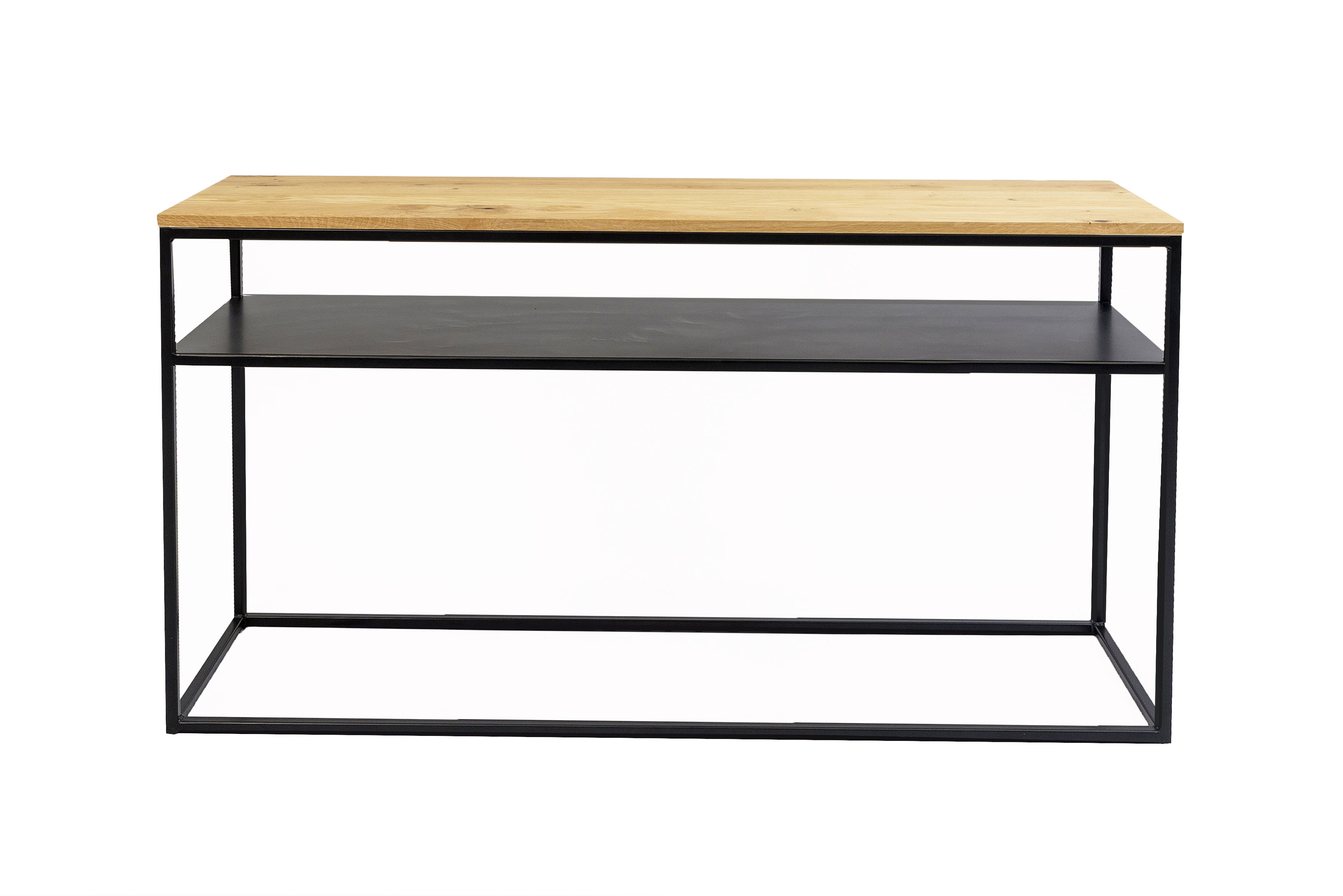 Haltafel FA breed - Zwart/hout Hout