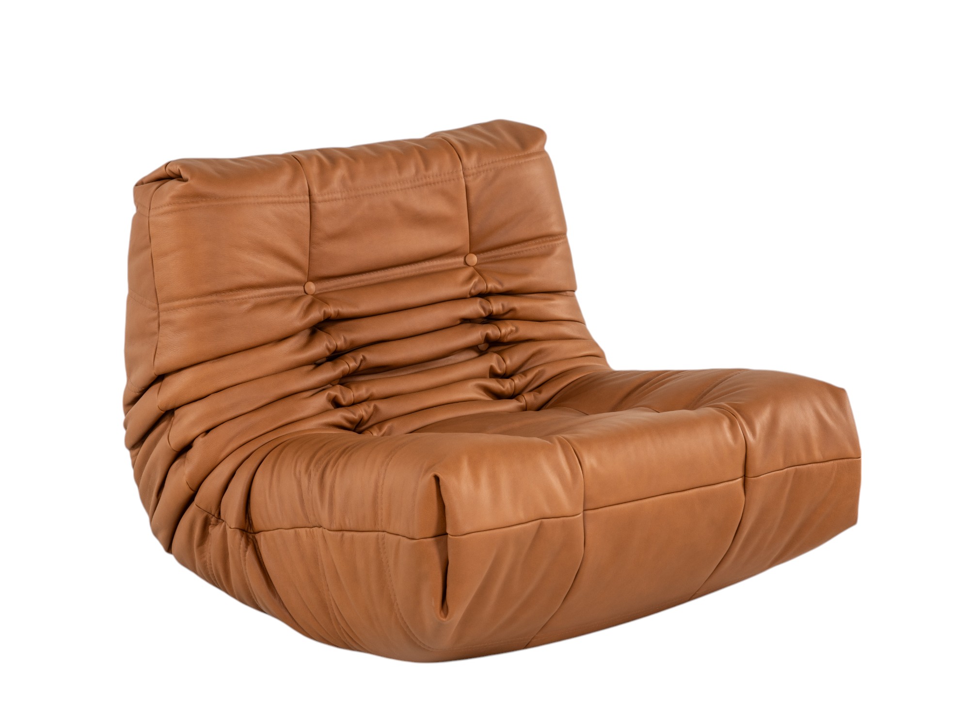 Fauteuil MONS - Cognac leder Cognac