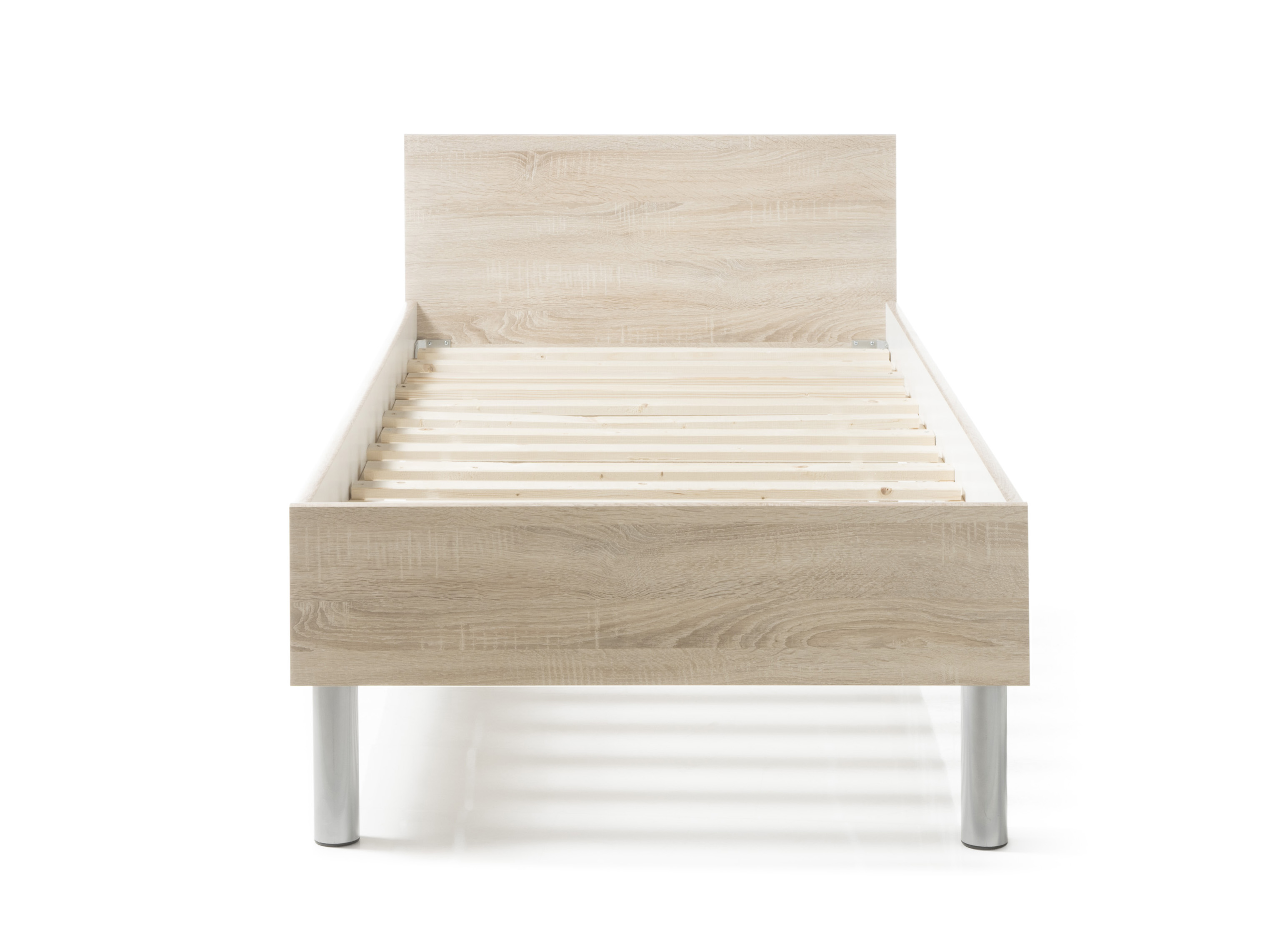 Bed 90x200 OPTIMUS Sonoma eik hout DEBA Meubelen