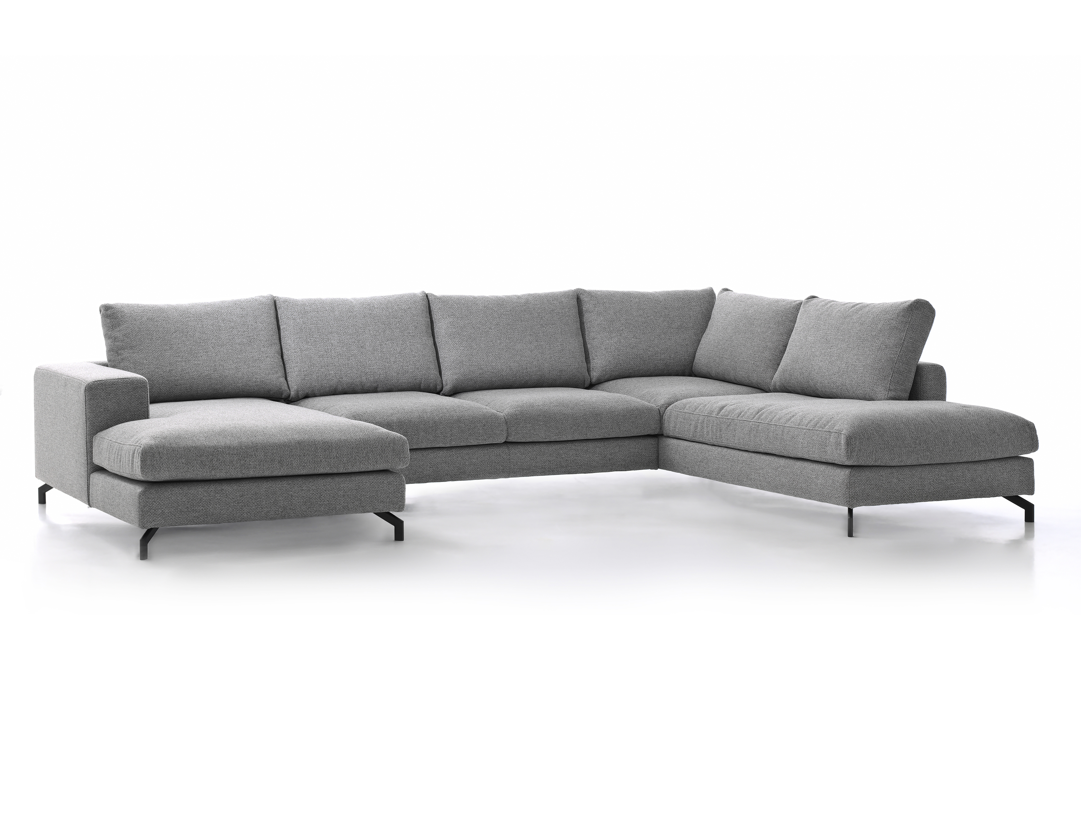 Hoekzetel SHADOW - Volterra light grey Grijs
