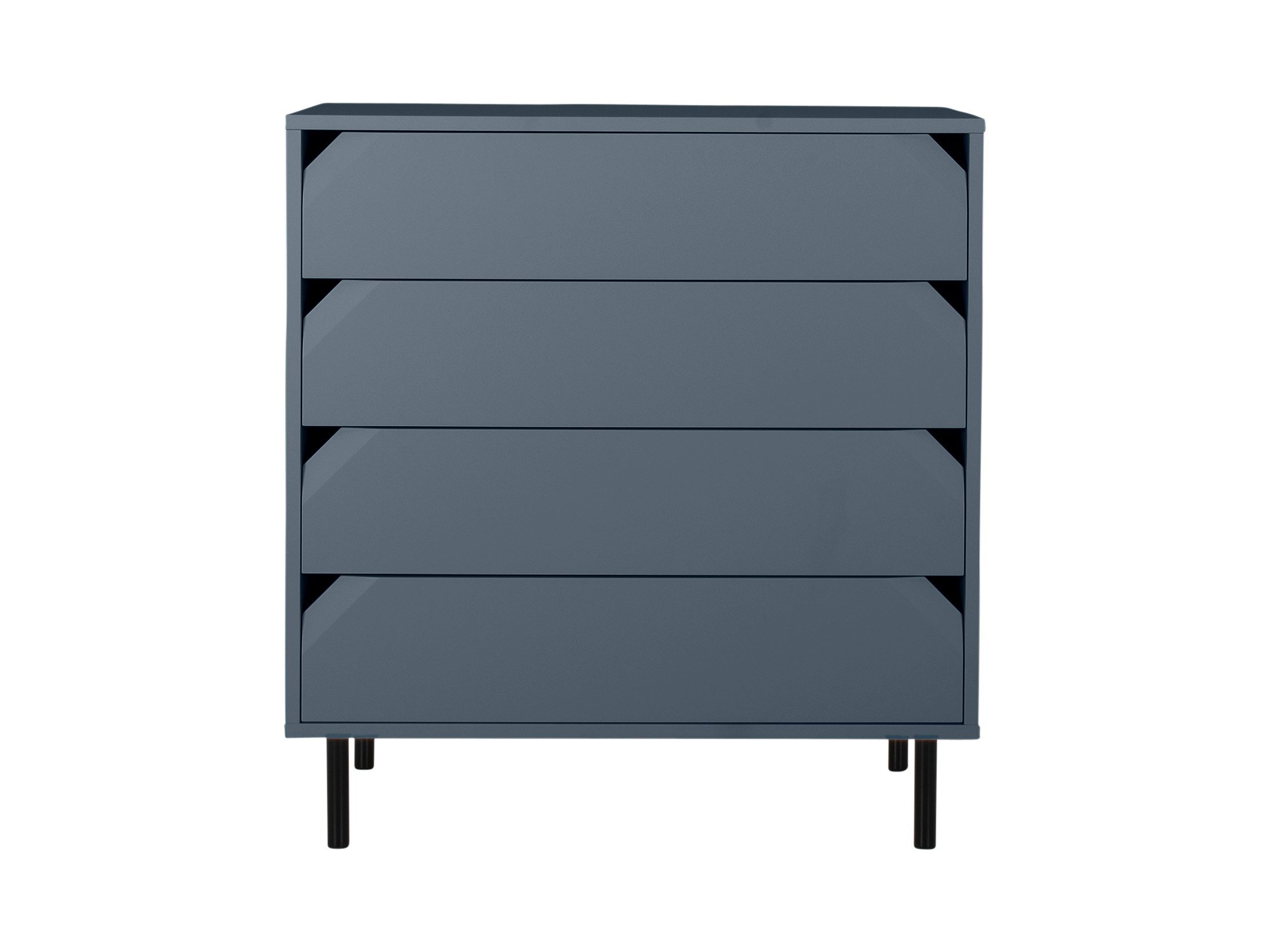 Commode CORNER - Lake Blue matte Blauw