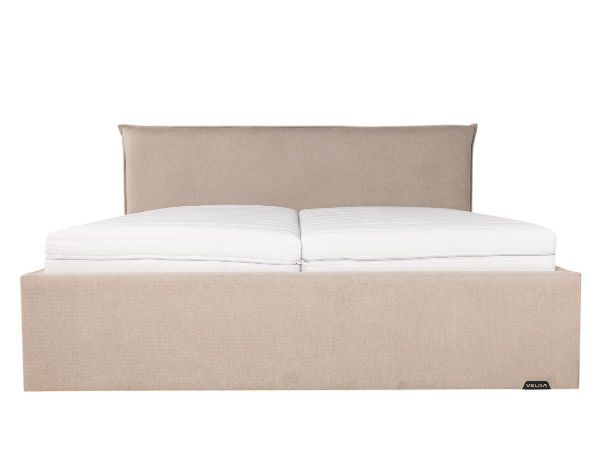 Bedkader incl. lattenbodem en matras EXPLORE - Beige Beige