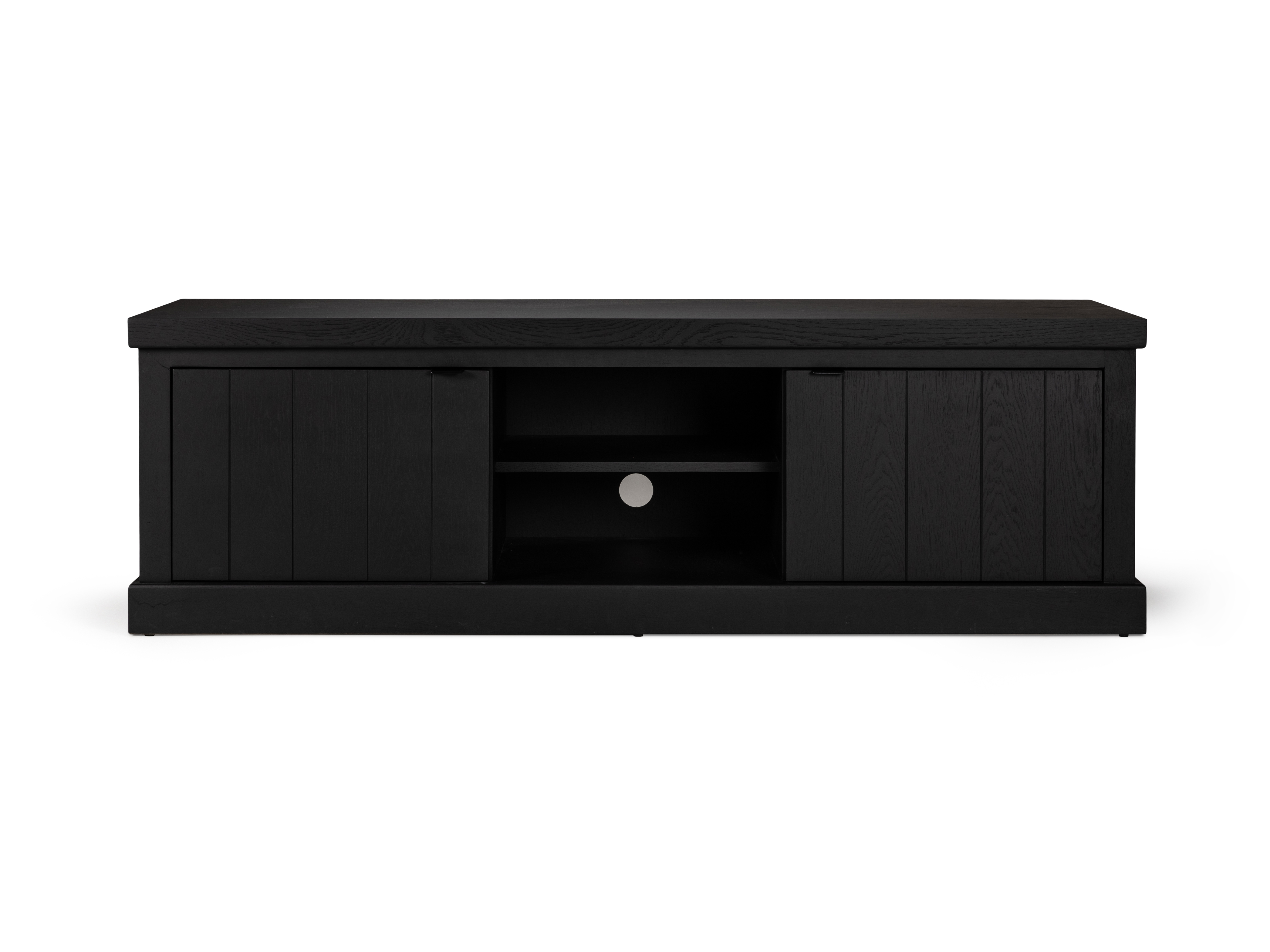 Tv-meubel BRIGHTON - Zwart Zwart