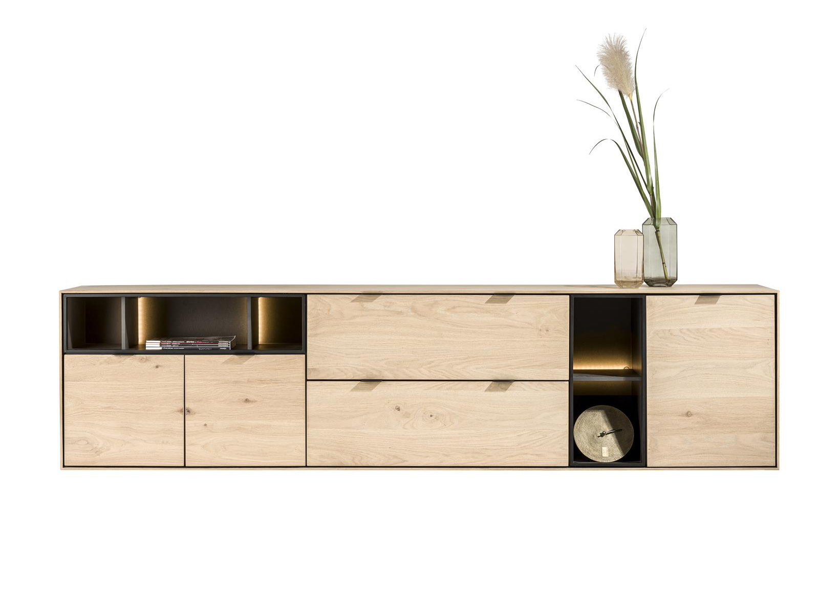 Dressoir 240 cm ELEMENTS - Naturel Hout