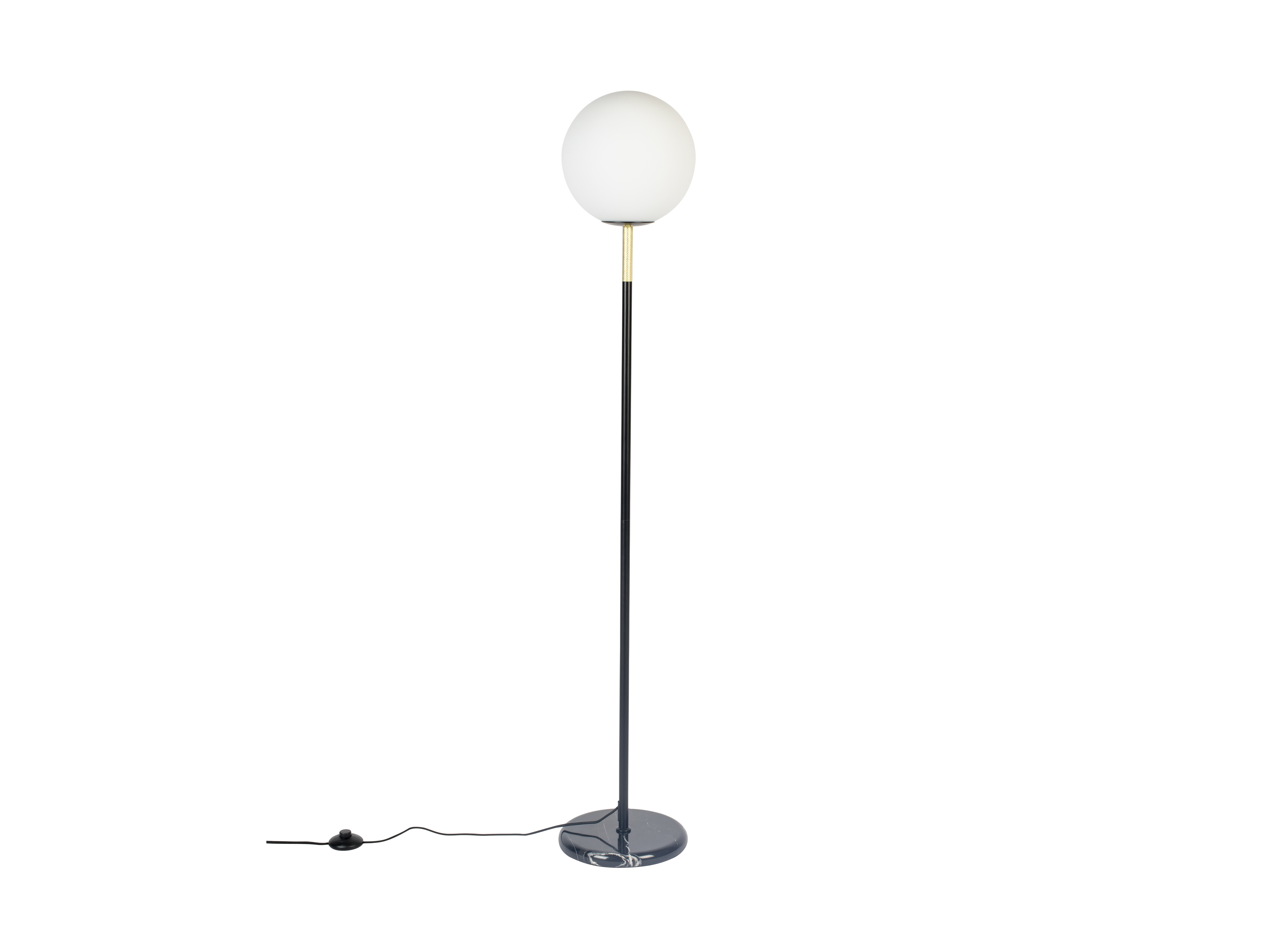 Vloerlamp ORION - Opaal wit Wit